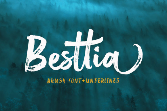 Besttia: A Guide to Mastering a Flowing Paint-Brushed Handwritten Font