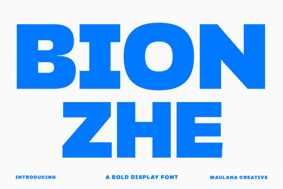 Bionzhe: The Bold, Paint-Brushed Display Font for Impactful Branding
