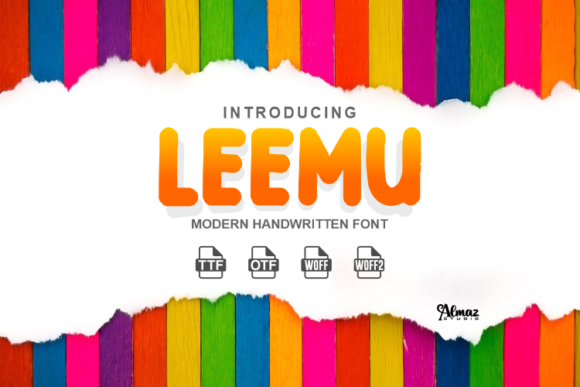 Leemu: A Paint Brushed Handwritten Font for Stunning Designs
