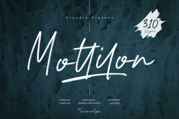 Mottilon: A Practical Evaluation of a Brushed Script Typeface for Branding