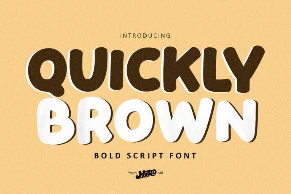 Quickly Brown: A Practical Evaluation of a Chunky Display Font
