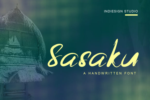Sasaku: A Brushed Script Font for Professional Branding and Creative Workflows