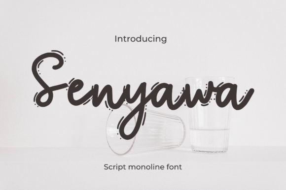 Senyawa: A Quirky Handwritten Font for Authentic Design