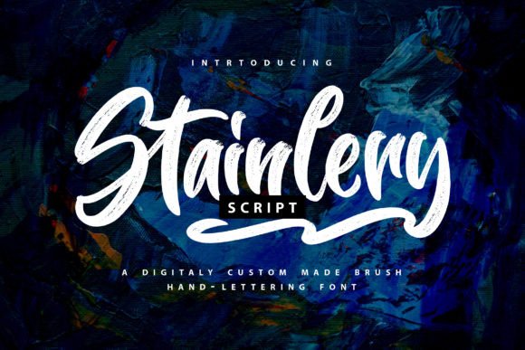 Stainlery: A Strategic Approach to Digitally Brushed Typography