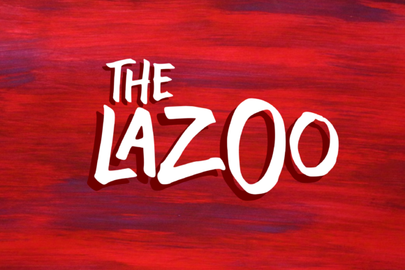 The Lazoo: A Brushed Display Font for Bold, Rough Designs